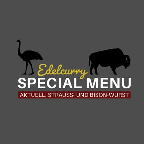 Specials Straussen und Bisonwurst
